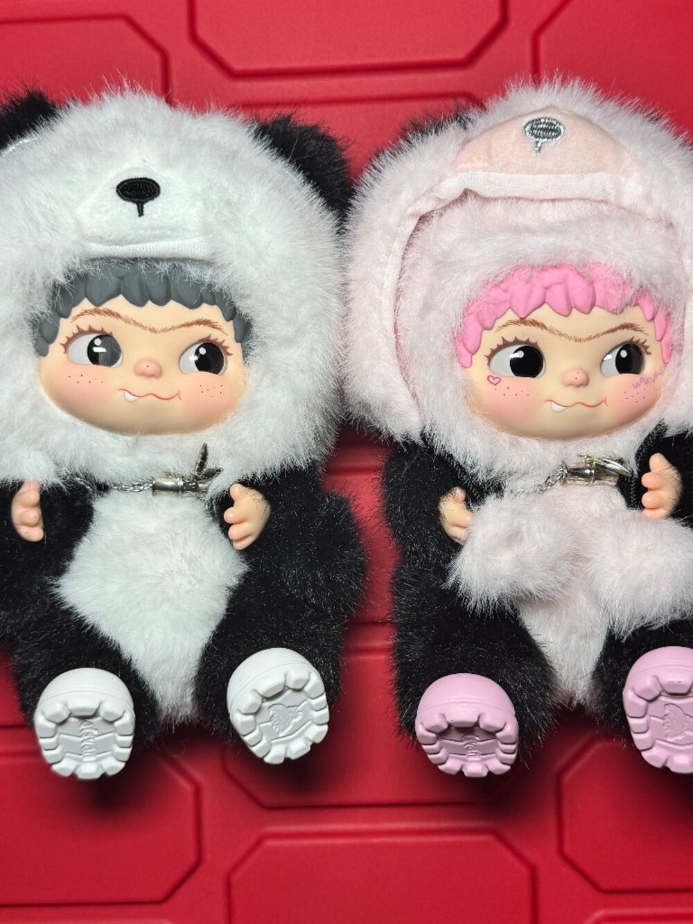 WAKUKU Pandada Doll Set - 2 Pendants
